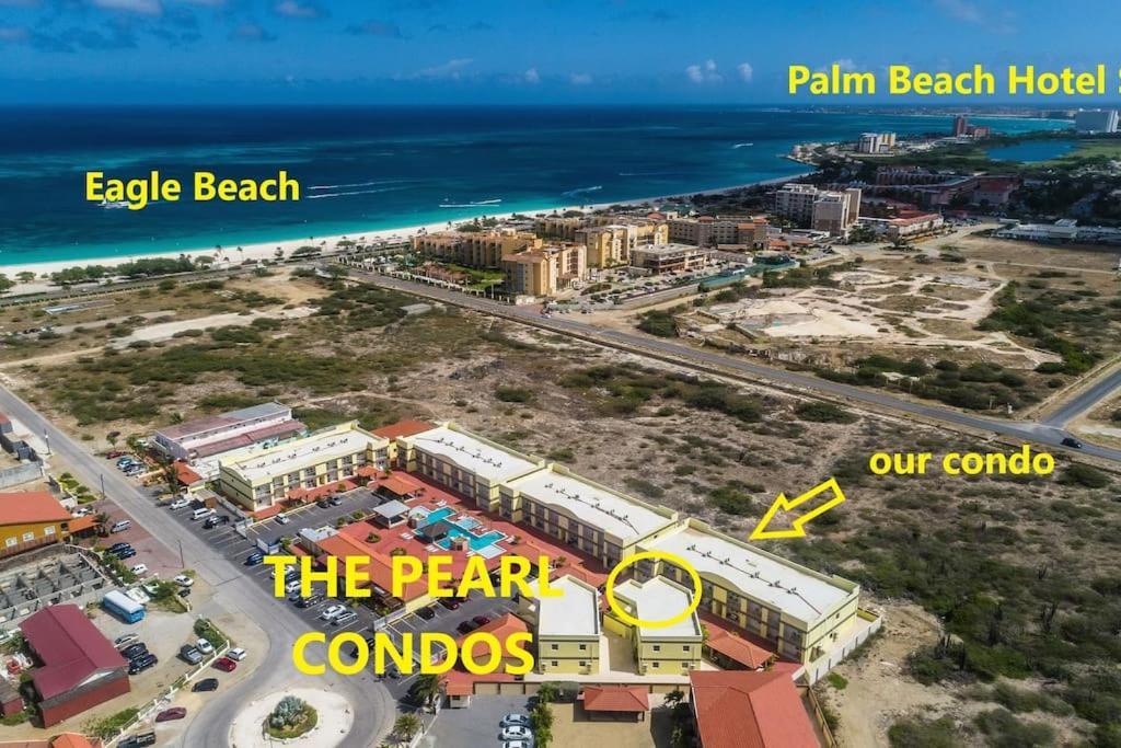 Aruba Condo The Pearl - At Eagle Beach - Minute Walk! Palm Beach Exterior photo
